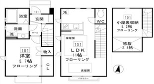 ＰｉｎＬｉｖｒｅの物件間取画像